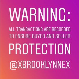 All sales are recorded 4 buyer/seller protection